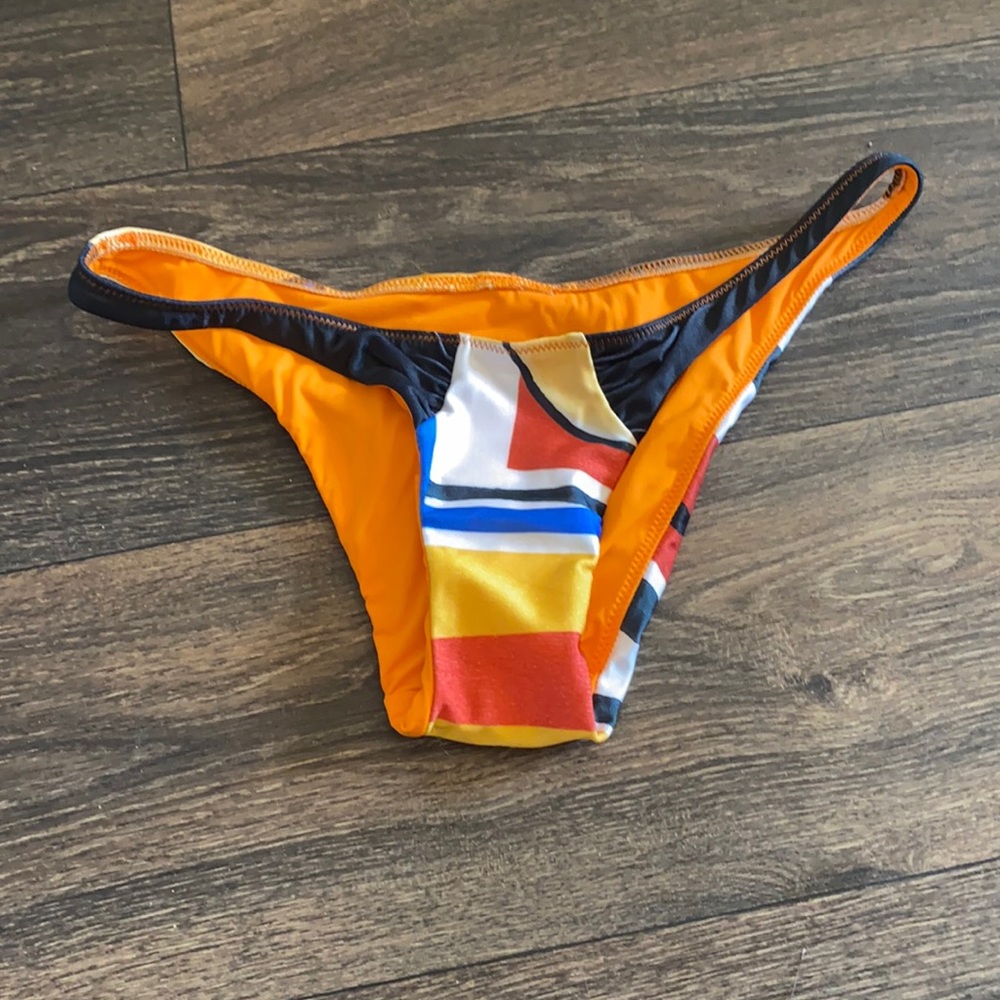 Printed Bikini Bottoms